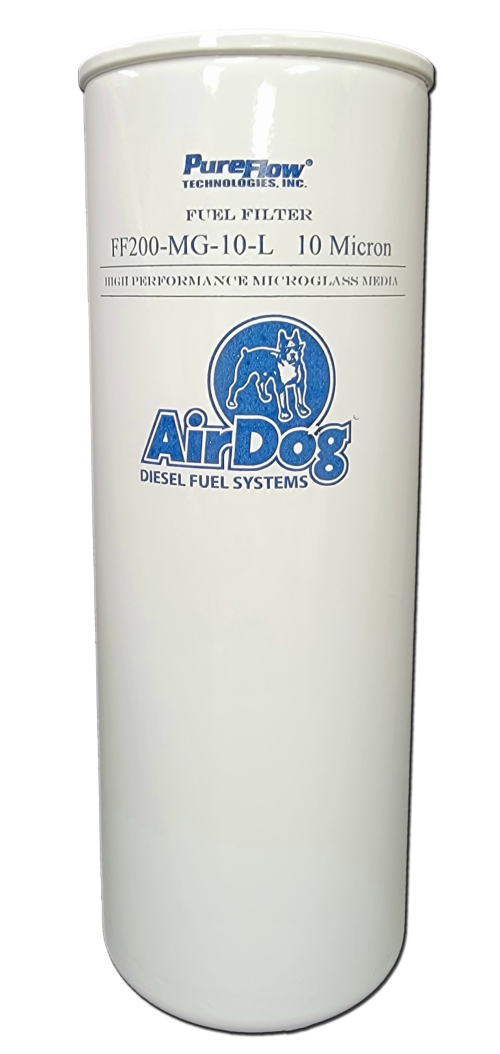 ff200 mg 10 l: airdog® 10 micron fuel filter for heavy duty truck and industrial systems