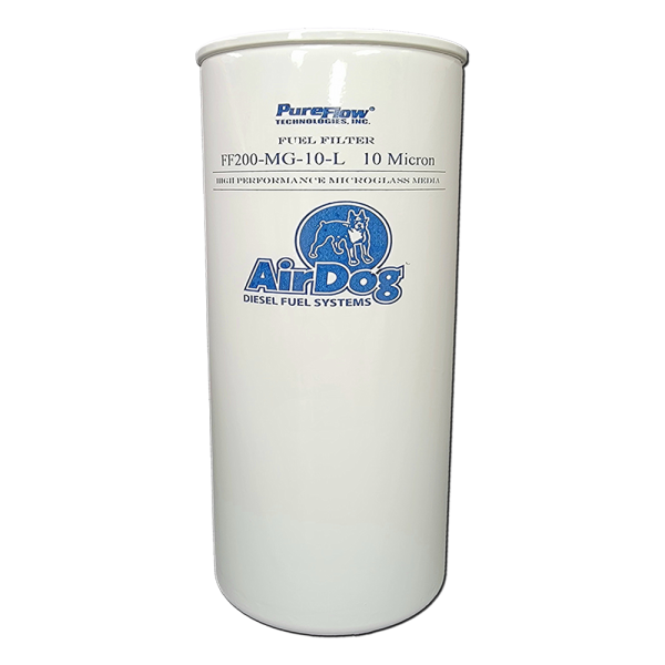 airdog® 10 micron fuel filter for heavy duty truck and industrial systems