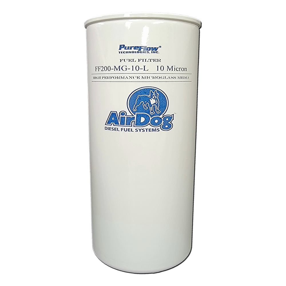 airdog® 10 micron fuel filter for heavy duty truck and industrial systems