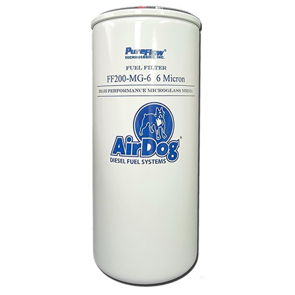 airdog® 6 micron fuel filter for heavy duty truck and industrial systems