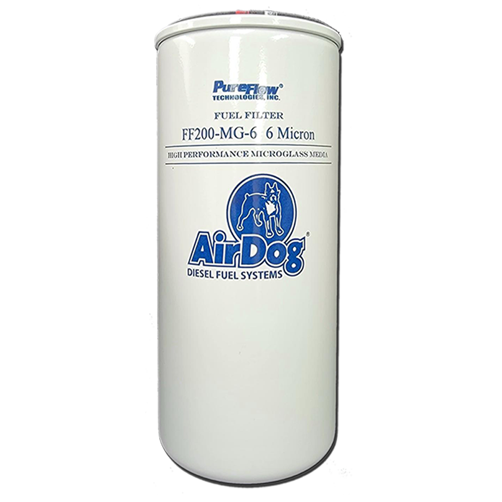 airdog® 6 micron fuel filter for heavy duty truck and industrial systems