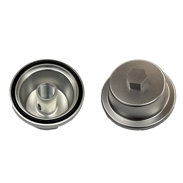 volvo/mack water separator replacement cap with o ring