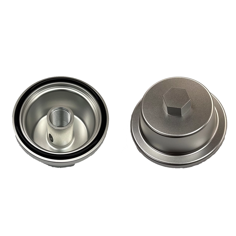 volvo/mack water separator replacement cap with o ring