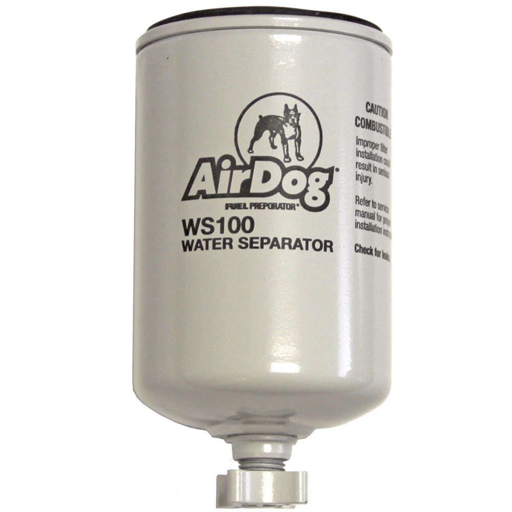 airdog® water separator w/ drain for pickup truck and light industrial systems